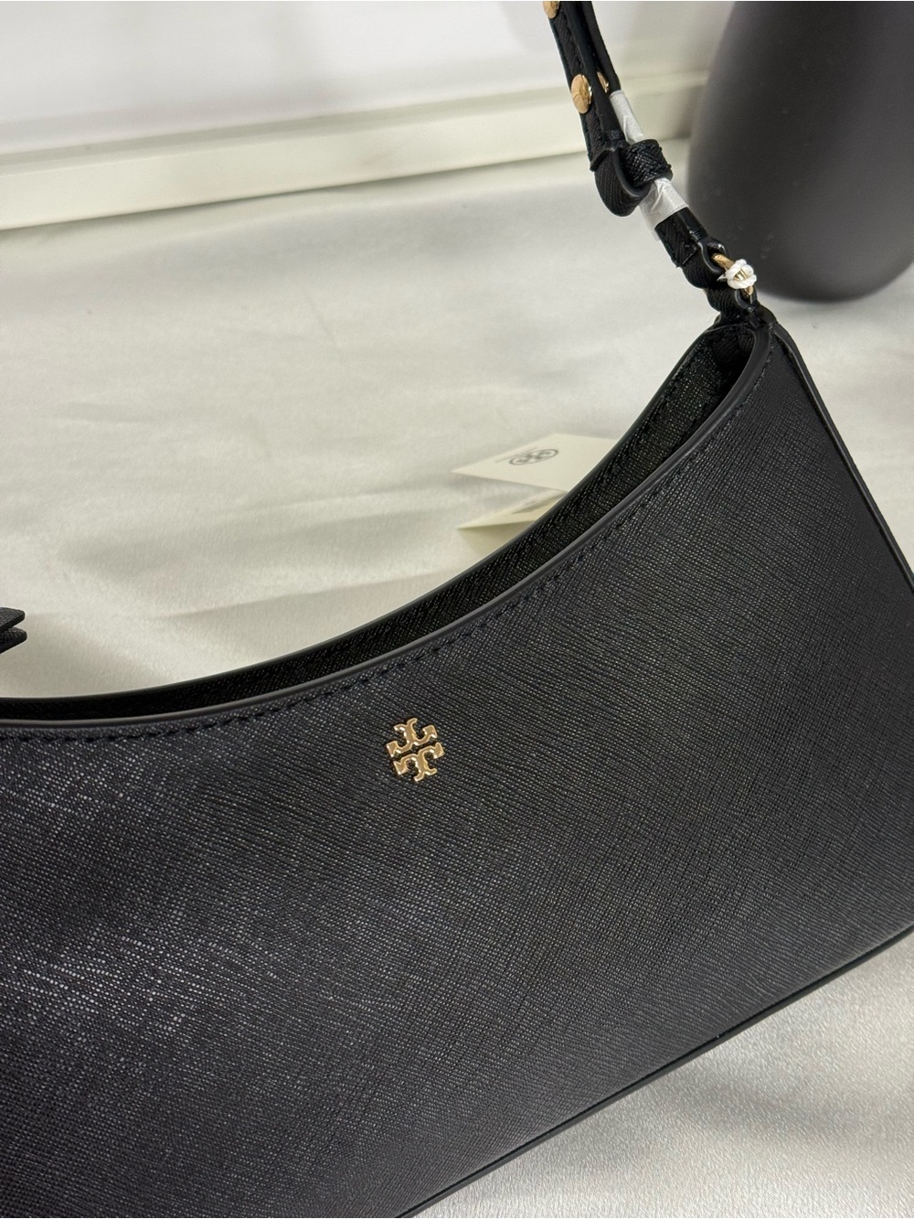 Tory Burch Emerson Shoulder Bag (Black) - Picture 7 of 12